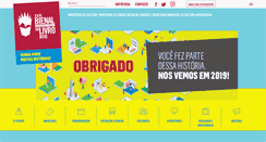 Desktop Screenshot of bienaldolivro.com.br